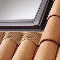 Raccord de remplacement Ocre jaune 134x140 cm VELUX tuile jusqu'à 120 mm de relief - EW UK08 0700C1