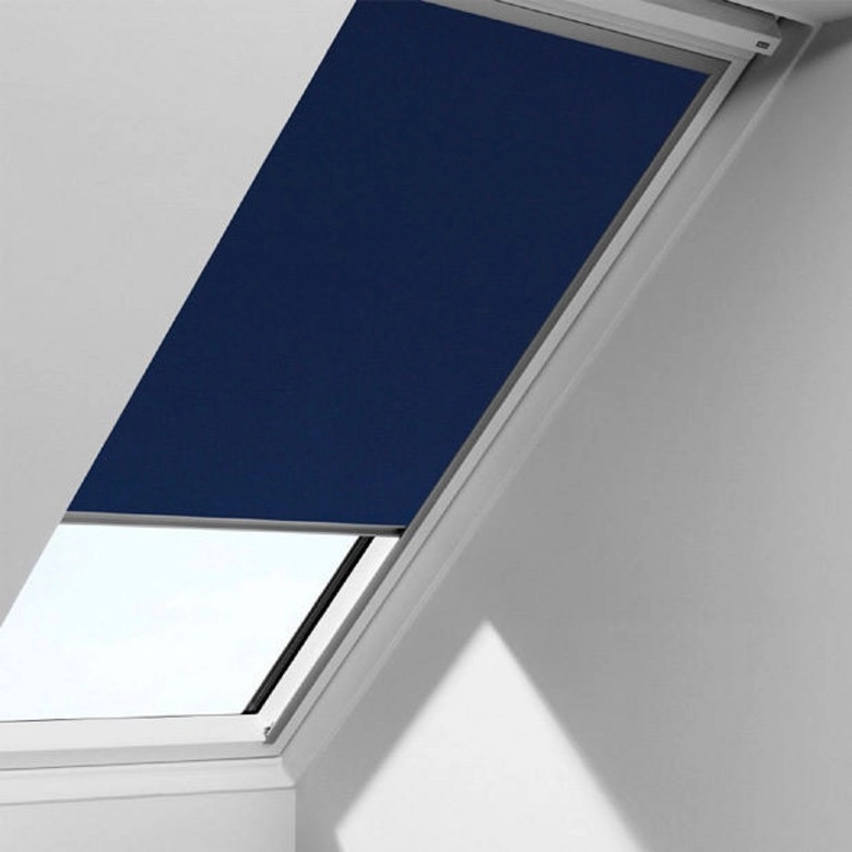 Store Enrouleur Occultant Bleu Marine 120x180 Cm - Blinds 247 - Neuf