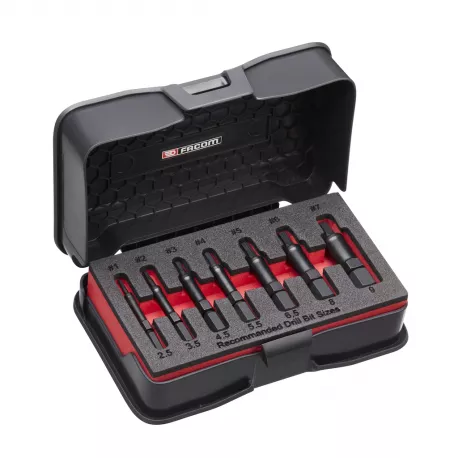 Coffret d’extracteurs de vis et goujons cassés FACOM - SXE.J7MGRPPB Coffret d’extracteurs de vis et goujons cassés FACOM - SXE.J7MGRPPB