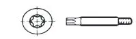 Garniture de tournevis KMR M6 TX25 - Lot de 5 - 680312