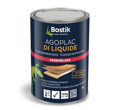Colle Agoplac Di Liquide BOSTIK - boite 1L - 30604787