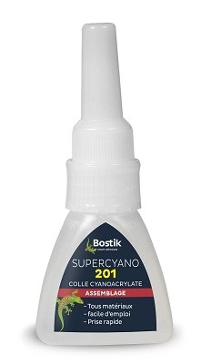 Colle SUPERCYANO 201 Tube 20 G - 30506100 