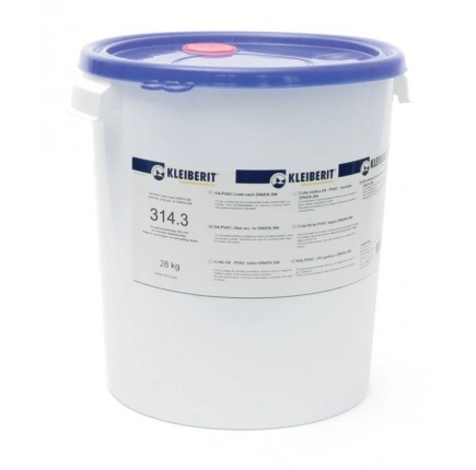 Colle vinylique D4 monocomposante KLEIBERIT 314.3 - seau 30kg avec membrane pour vanne - 314.3.3005 Colle vinylique D4 monocomposante KLEIBERIT 314.3 - seau 30kg avec membrane pour vanne - 314.3.3005