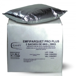 Colle parquet Emfiparquet Pro Plus - EMFI -18kg (3 sachets 6kg) - 75037UE033