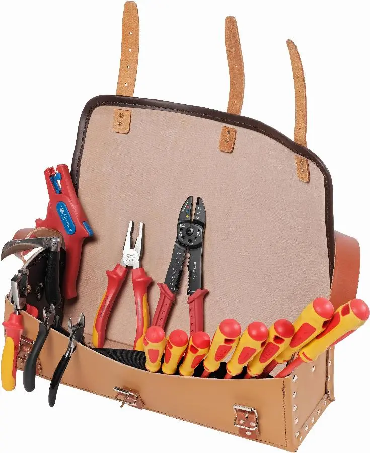 Trousse de 15 Outils isolés 1000 volts SAM OUTILLAGE - CP-16ELEC