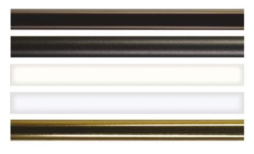 Tringle pour crémone ROLLINGER 16x8 L.1300 mm - Noir 9006 - TR168/13EN Tringle pour crémone ROLLINGER 16x8 L.1300 mm - Noir 9006 - TR168/13EN