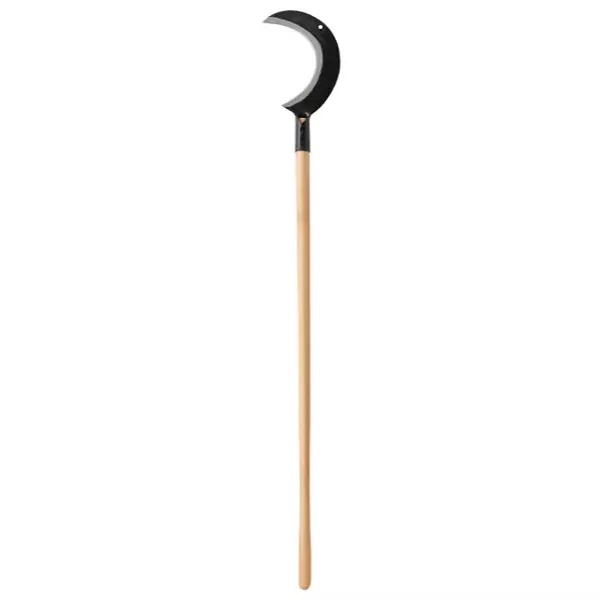 Croissant 1 taillant - 24 cm - Manche bois certifié PEFC 100% (130 cm) - LEBORGNE - 250241 Croissant 1 taillant - 24 cm - Manche bois certifié PEFC 100% (130 cm) - LEBORGNE - 250241
