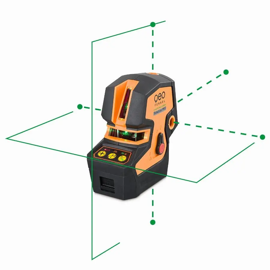 Laser lignes et points Crosspointers5 SP Green GEO FENNEL - 531550