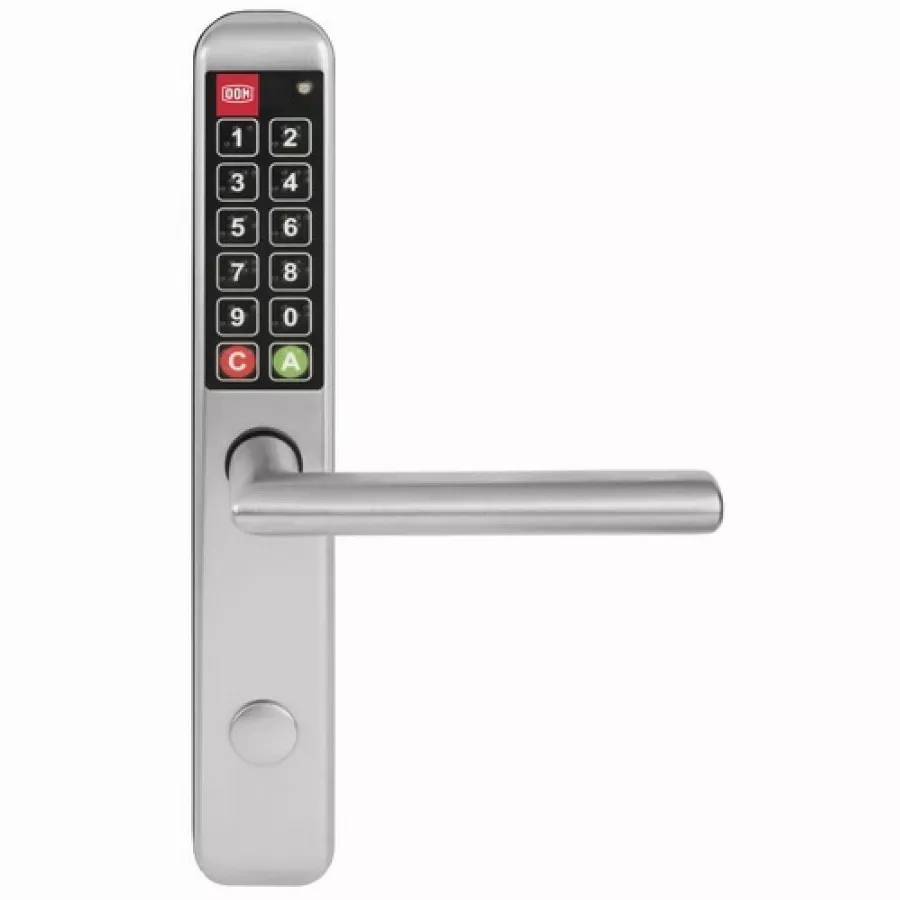 Serrure à code électronique Easykey Slim DOM METALUX - Entraxe 70 mm - XS40SD7DL-10 Serrure à code électronique Easykey Slim DOM METALUX - Entraxe 70 mm - XS40SD7DL-10