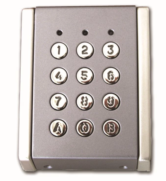 Clavier code métal en saillie EVICOM 99 Codes - TSEC100 Clavier code métal en saillie EVICOM 99 Codes - TSEC100