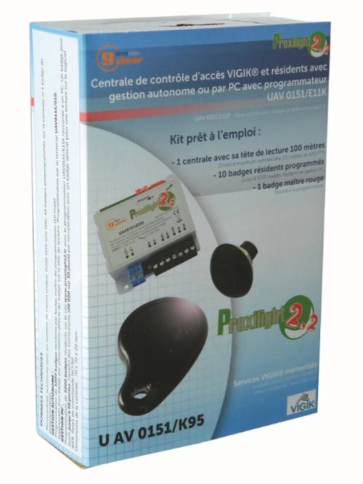 Kit Vigik complet V2.2 EVICOM avec 11 clefs - UAV0151/K95