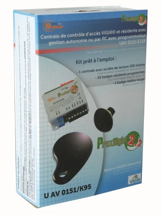 Kit Vigik complet V2.2 EVICOM avec 11 clefs - UAV0151/K95 Kit Vigik complet V2.2 EVICOM avec 11 clefs - UAV0151/K95
