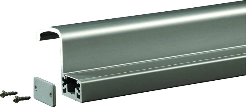Profil poignée de tirage interne 2500 mm GROOM pour GRS300 - Argent - GRS398001