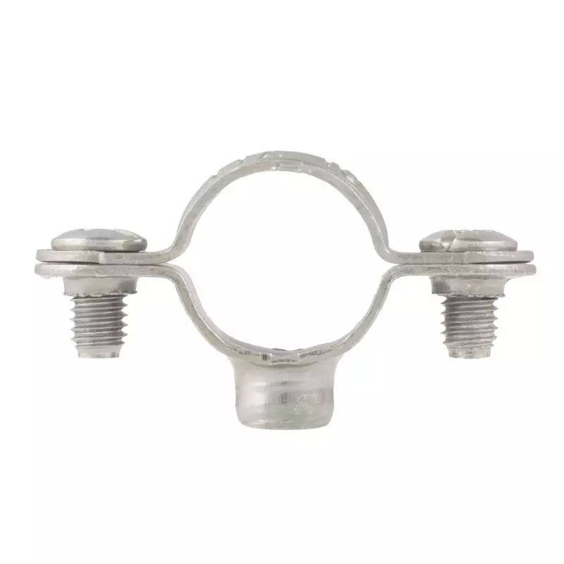 Collier Atlas simple en acier zingué blanc - M7x150 - Ø 32 mm - Boite de 50 - SCELL-IT - CS32