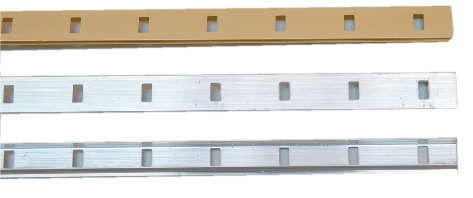 Crémaillère aluminium à encastrer 1337 VACHETTE - Alu brut - L.2 m - 0290223 Crémaillère aluminium à encastrer 1337 VACHETTE - Alu brut - L.2 m - 0290223