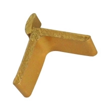 Taquet aluminium or T39 pour crémaillère encastrée VACHETTE - Boîte de 100 - 580287 Taquet aluminium or T39 pour crémaillère encastrée VACHETTE - Boîte de 100 - 580287