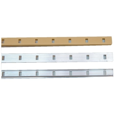Crémaillère aluminium en applique 1340 VACHETTE - Anodisé or - L.2 m - 290896 Crémaillère aluminium en applique 1340 VACHETTE - Anodisé or - L.2 m - 290896