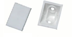 Taquet + Couvercle 01C blanc PRUNIER - Boite de 100 - STBS01C