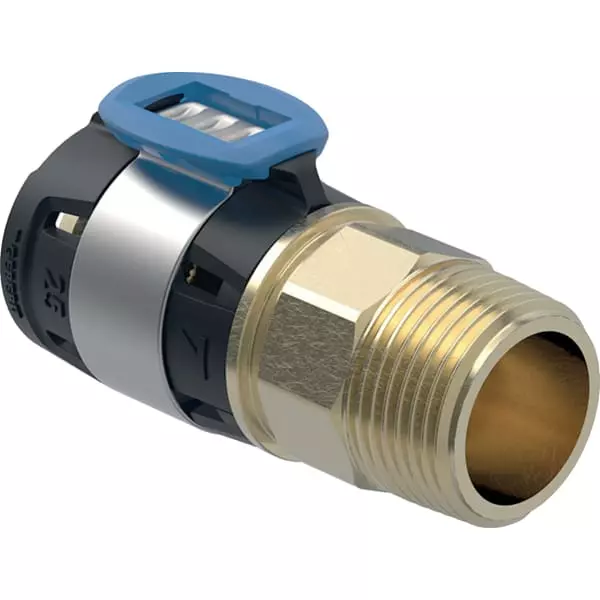 Raccord FlowFit filetage mâle - DN. 15 / 20 - Ø 20 mm x Rp. 3/4'' - GEBERIT - 620.321.00.1