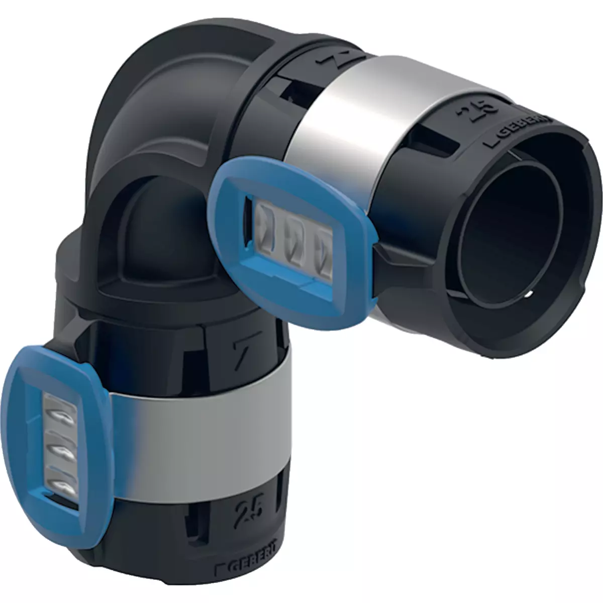Coude GEBERIT Flowfit - PPSU - 620.06-25-90°