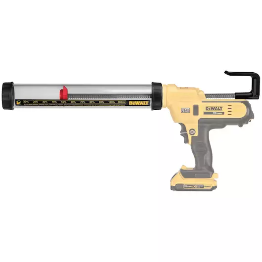 Tube long transparent pour pistolet à mastic - DEWALT - DCE5801-XJ