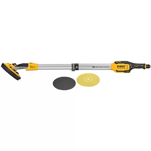 Ponceuse à bras murale XR 18V 225 mm Brushless Wireless Tool Control DEWALT - Sans Batterie ni Chargeur - DCE800N-XJ