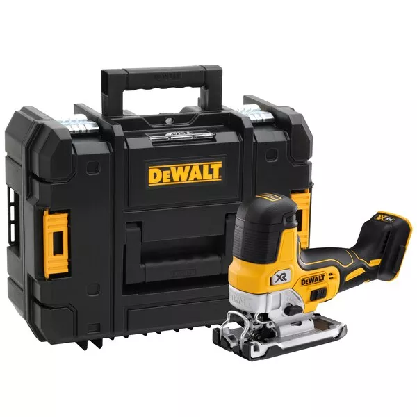 Scie sauteuse prise par corps XR 18V Brushless DEWALT - Sans batterie - DCS335NT-XJ