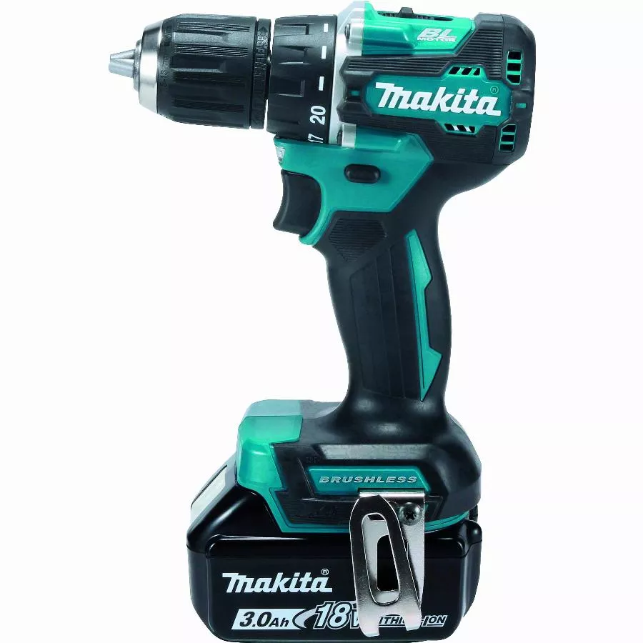 Perceuse Visseuse 40Nm 18V MAKITA 2 batt.BL1830B + chargeur - DDF487RFJ Perceuse Visseuse 40Nm 18V MAKITA 2 batt.BL1830B + chargeur - DDF487RFJ