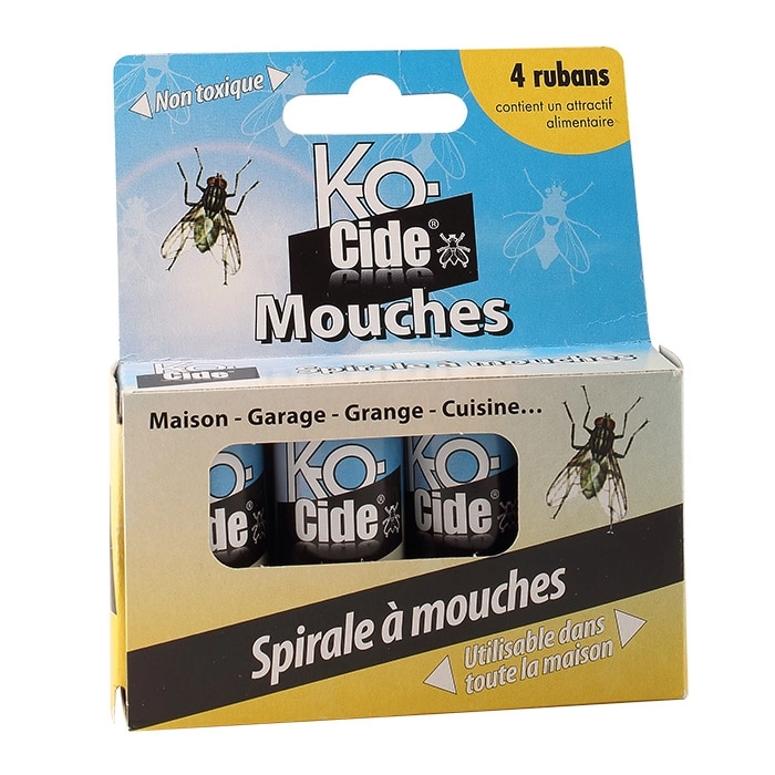 Spirale à mouche 4 rubans KOCIDE - KSAM Spirale à mouche 4 rubans KOCIDE - KSAM