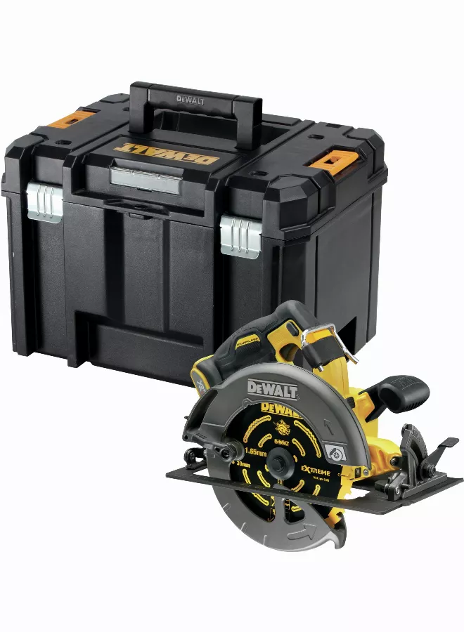 Scie circulaire 2.0 XR FLEXVOLT 54V 2Ah Li-Ion Brushless DEWALT - 190mm - sans batterie - coffret TSTAK - DCS578NT-XJ