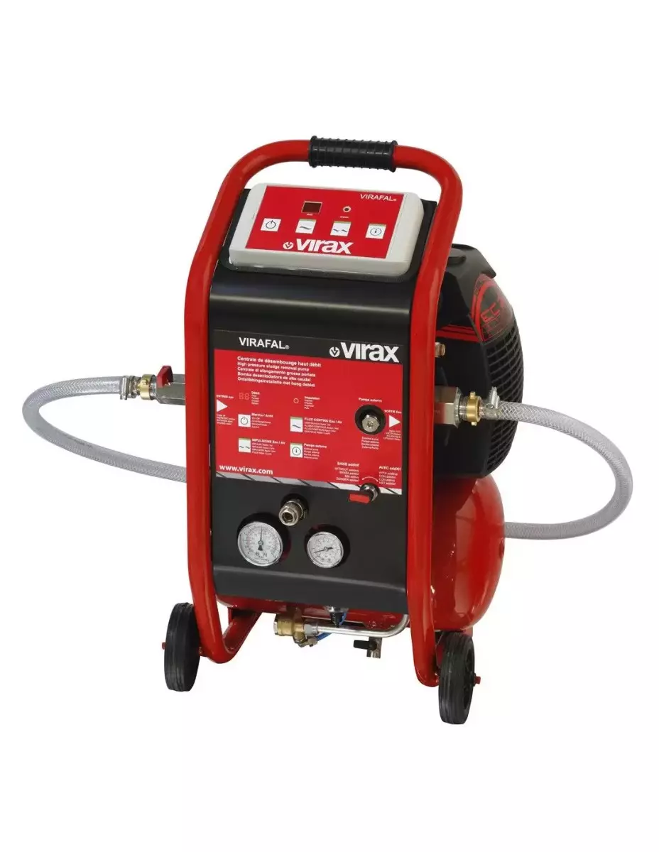 Centrale de désembouage Virafal® - VIRAX - avec injecteur et réducteur - poignée - 295053 Centrale de désembouage Virafal® - VIRAX - avec injecteur et réducteur - poignée - 295053