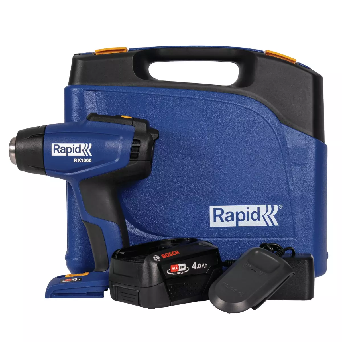Pistolet à air chaud Rapid RX1000 - 18 V - Coffret + Batterie 4.0 Ah + Chargeur - RAPID-ISABERG - 5001510
