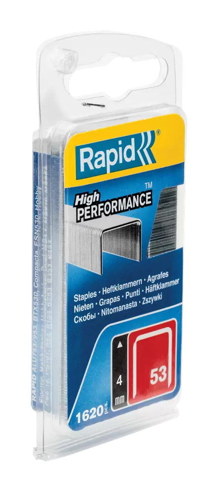 Agrafes en fil fin n° 53/4 mm - RAPID - 40109501 Agrafes en fil fin n° 53/4 mm - RAPID - 40109501