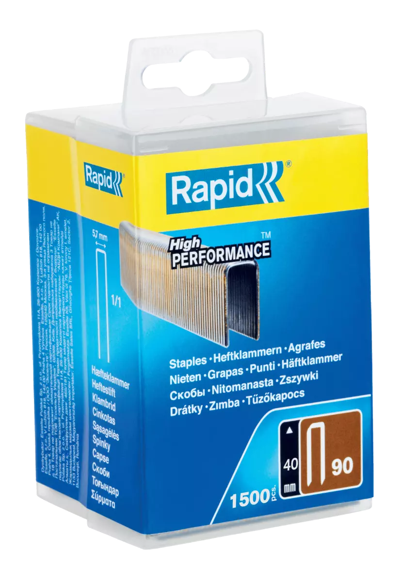 Agrafes Fil Plat 6 Mm Type 11 - 1200 Pièces Galvanisées, Pour Toiture, Film, Papier