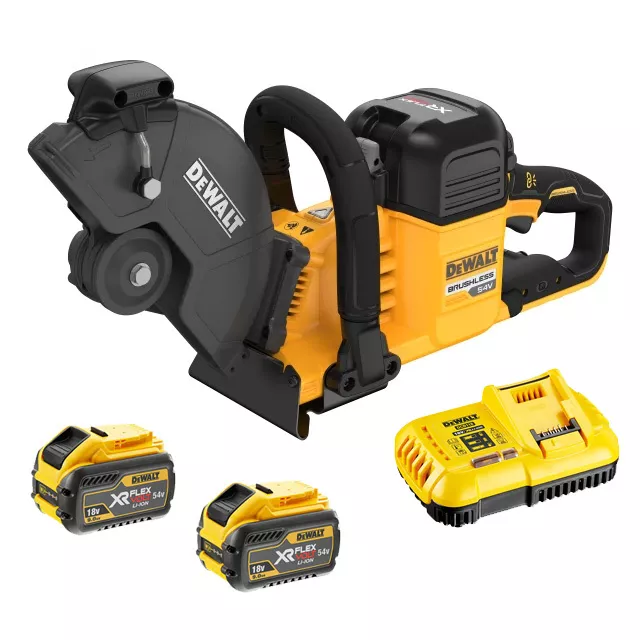 Découpeuse XR FV 54V 3Ah Li-Ion Brushless 230 mm DEWALT - DCS691X2-QW Découpeuse XR FV 54V 3Ah Li-Ion Brushless 230 mm DEWALT - DCS691X2-QW