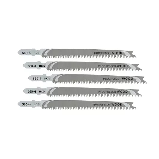 Lame de scie sauteuse denture Progressor bois, Agglo, Md profondeur de coupe <65 mm attache en T - Lot de 5 pièces - DEWALT - DT2057-QZ Lame de scie sauteuse denture Progressor bois, Agglo, Md profondeur de coupe <65 mm attache en T - Lot de 5 pièces - DEWALT - DT2057-QZ
