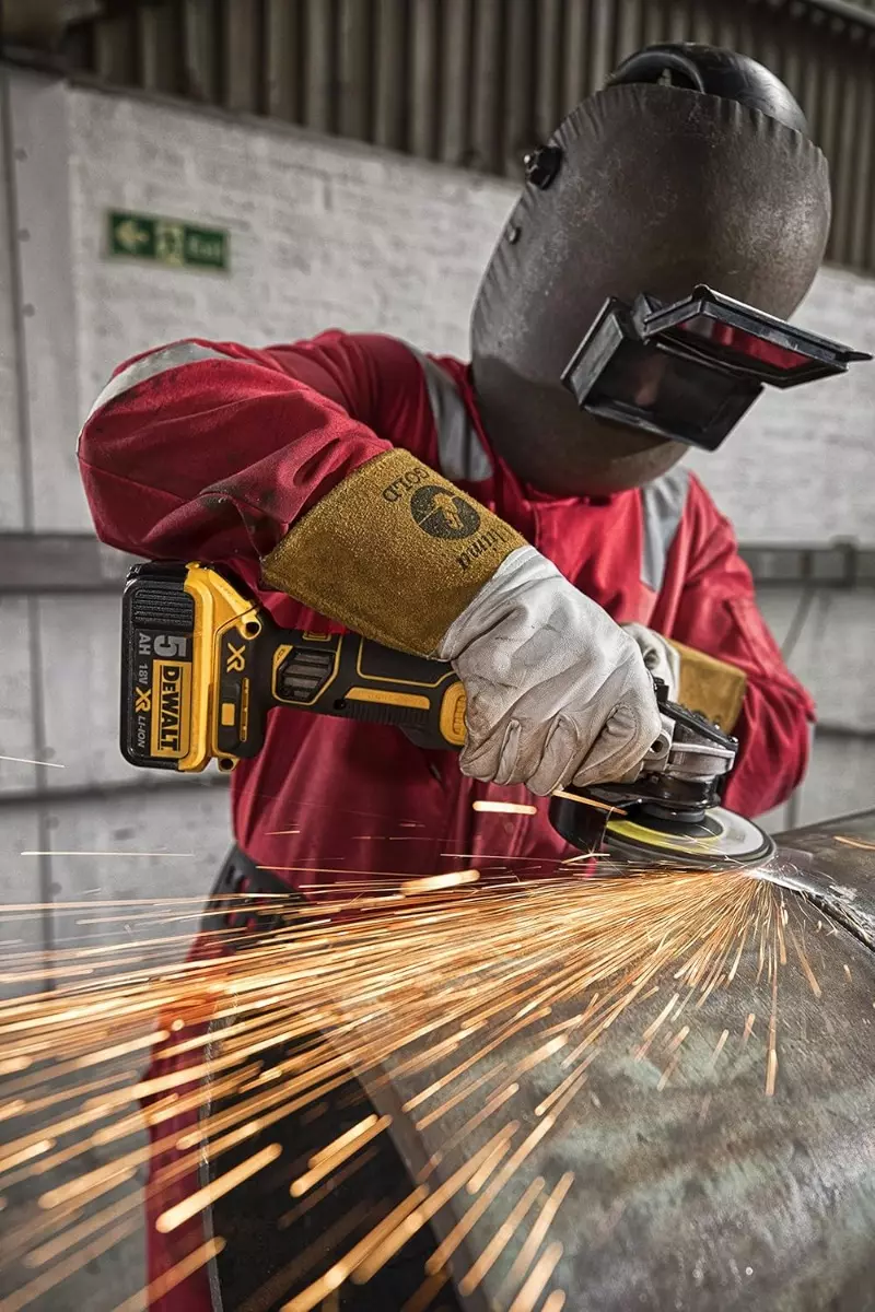 Meuleuse Angulaire DEWALT DCG406N-XJ 125mm 18V Brushless - Sans Batterie - Interrupteur Palette