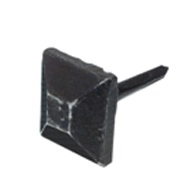 Clou décoratif en fer forgé à tête diamant pyramidale HSI 16x20 mm - 179730