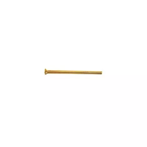 Vis métaux tête fraisée bombée fendue 4 x 80 nickelé HOPPE - 631025