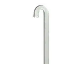 Tringle canne pour cimaise 2 m alu argent CIVIC - 23143720