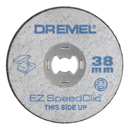 LOT de 12 Disques A Tronçonner EZ SpeedClic Ø38 MM Epaisseur 1,2 MM DREMEL - 2615 S456 JD