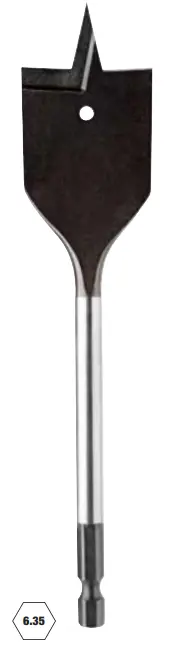 Mèche à bois plate Ø22x152 DIAGER - 904D22