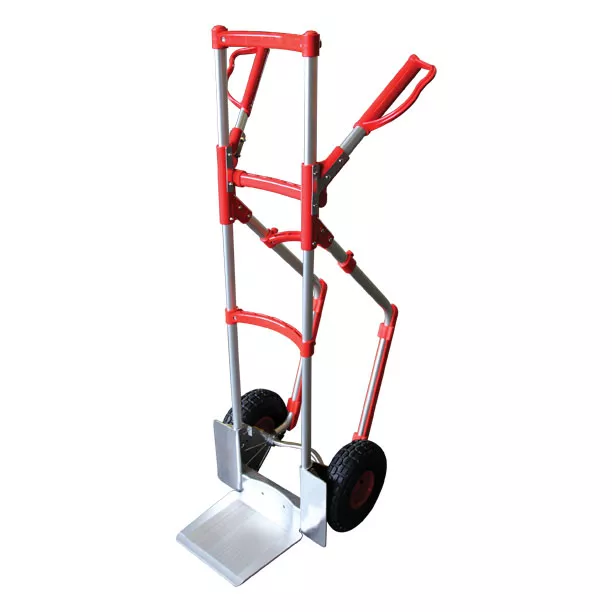 Diable aluminium STOCKMAN brasseur bavette rabattable 300 kg - STR300NBRASSEUR Diable aluminium STOCKMAN brasseur bavette rabattable 300 kg - STR300NBRASSEUR