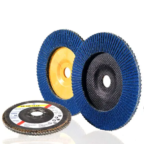 Disque à lamelles plates RB 48024 YX zirconium sur plateau résine renforcé fibre de verre pour bois, acier, inox - 125 mm Grain 40 - 1 pièce - HERMES - 6052773