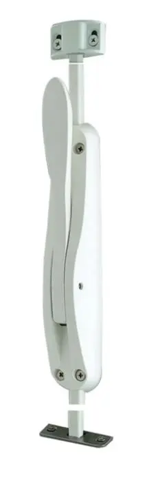 Crémone pompier Deesse LA CROISEE DS applique à levier blanc RAL 9016 B3 - DS6887-785