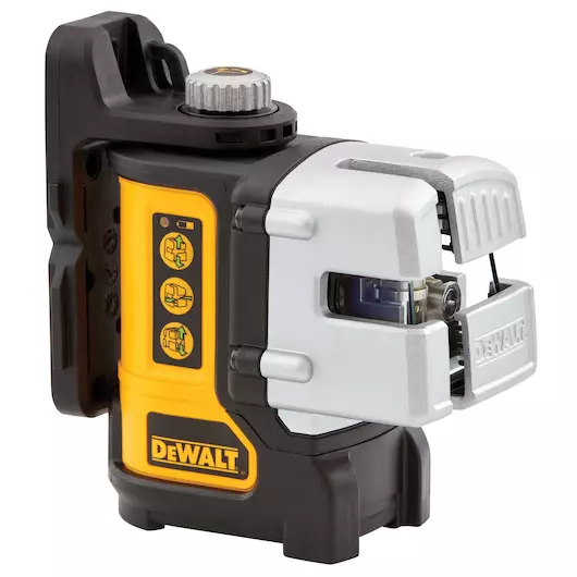 Niveau laser multilignes - 3 X 180 deg - DEWALT - Faisceaux verts - DW089CG-XJ