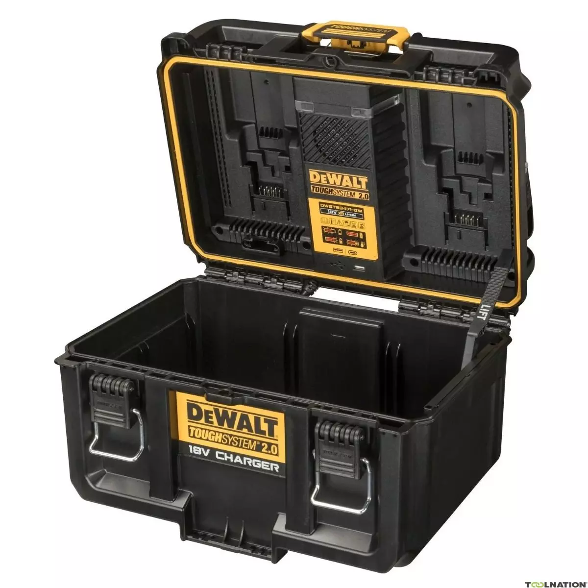 1/2 coffret chargeur 18 V TOUGHSYSTEM 2.0 - DWST83471-QW