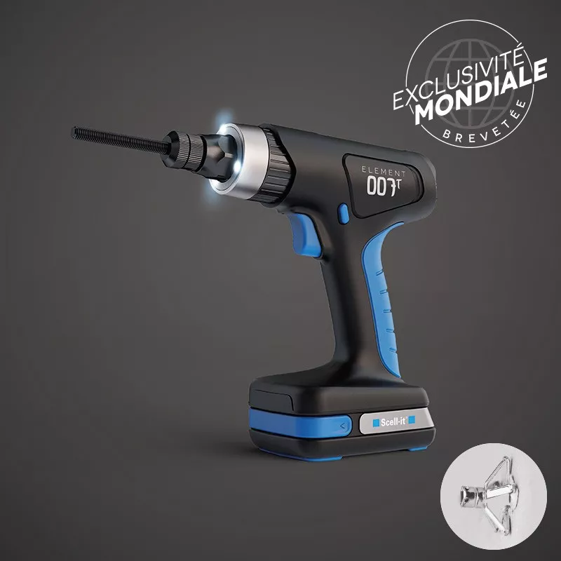 Outil de pose 18V SCELL IT pour cheville corps creux sans vis M4 - M8 - Sans batterie - E-007-T-BODY Outil de pose 18V SCELL IT pour cheville corps creux sans vis M4 - M8 - Sans batterie - E-007-T-BODY