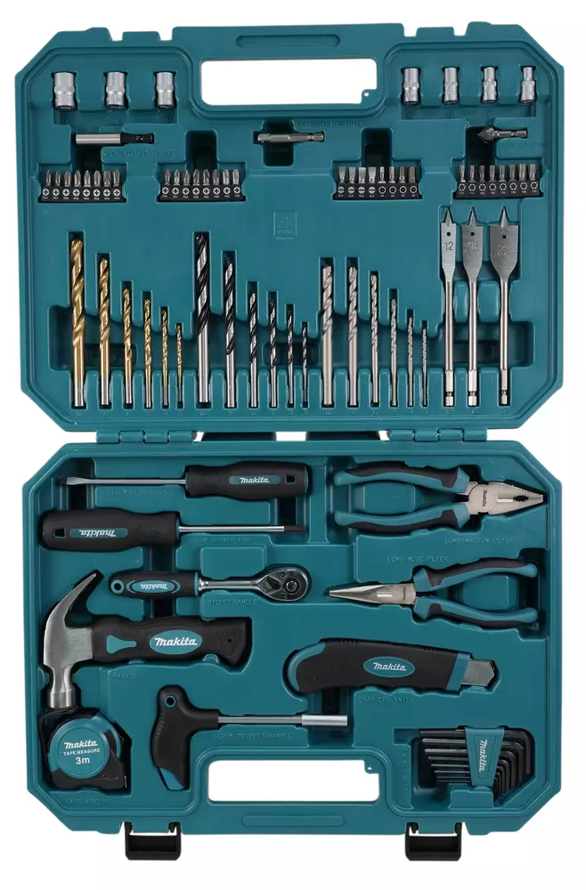 Coffret d'outillage renforcé - 80 accessoires - MAKITA - E-15104