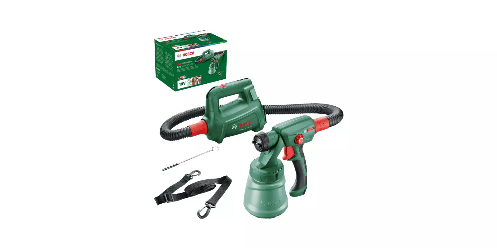 Pistolet à peinture Easy Spray 18V-100 - BOSCH - sans batterie, ni chargeur - 603208000